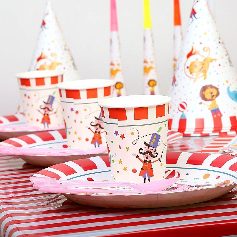 Party Decoration Carnival Circus Animals Theme Tableware Paper Cup Plate Hat Background Baby Shower Kids Birthday Supplies
Party Decoration Carnival Circus Animals Theme Tableware Paper Cup Plate Hat Background Baby Shower Kids Birthday Supplies