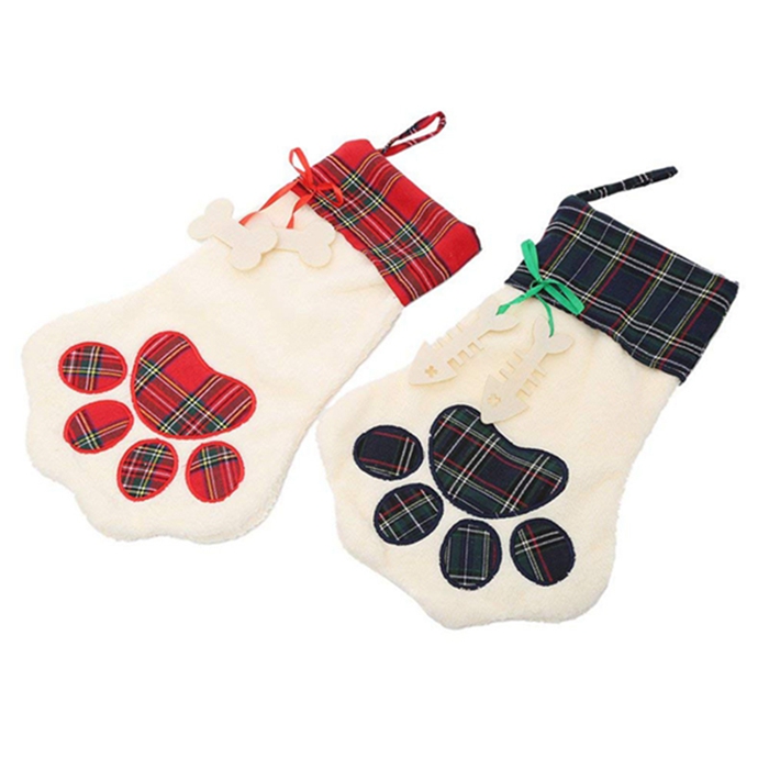 Large Fluffy Santa Socks Christmas Pet Dog Plaid Paw Stocking Hanging Fireplace Xmas Tree ZWL189
Large Fluffy Santa Socks Christmas Pet Dog Plaid Paw Stocking Hanging Fireplace Xmas Tree ZWL189