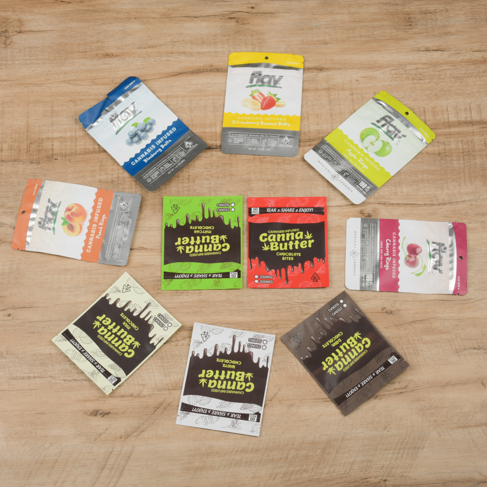 Packing Bags Blueberry Belts Apple Gummy Smell Proof resealable mylar Flav 80G 40G Edibles Infused Gummies Strawberry Banana
Packing Bags Blueberry Belts Apple Gummy Smell Proof resealable mylar Flav 80G 40G Edibles Infused Gummies Strawberry Banana
