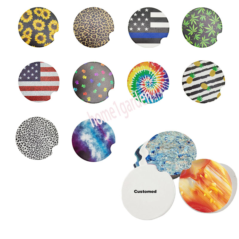 Ceramic Mats Tiles Unglazed Absorbent Car Coasters 2.56" Stone Crafts Cupholder for Women MenSunflower USA Flag etc 25 Colors
Ceramic Mats Tiles Unglazed Absorbent Car Coasters 2.56" Stone Crafts Cupholder for Women MenSunflower USA Flag etc 25 Colors