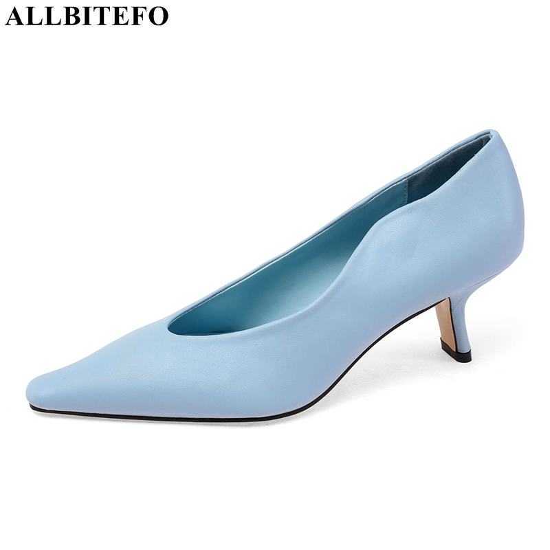 ALLBITEFO natural genuine leather women heels shoes fashion sexy party wedding shoes high heels sheepskin insole high heel shoes 210611, As picture
ALLBITEFO natural genuine leather women heels shoes fashion sexy party wedding shoes high heels sheepskin insole high heel shoes 210611, As picture