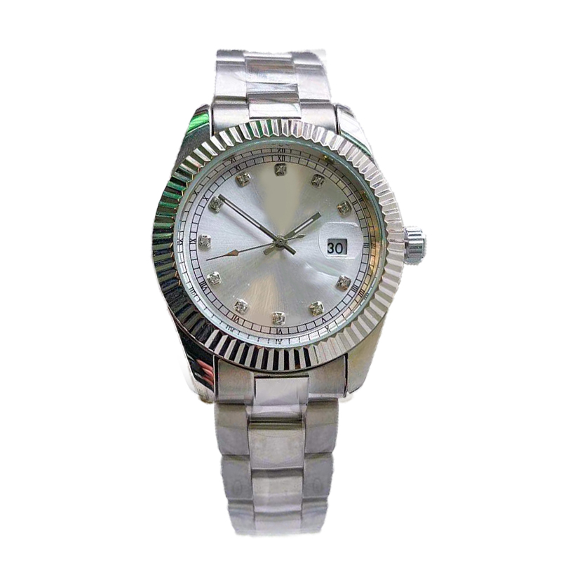 Watches for man Classic log quartz movement 40mm luminous Waterproof Sports designer Watch Ceramic silver Dial Stainless steel folding strap, Customize
Watches for man Classic log quartz movement 40mm luminous Waterproof Sports designer Watch Ceramic silver Dial Stainless steel folding strap, Customize