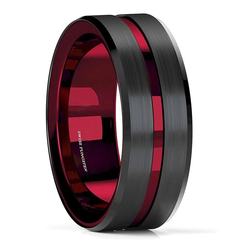 Cluster Rings 8mm Classic Men Stitching Brushed Stainless Steel Simple Ring Wedding Engagement For Jewelry Gift
Cluster Rings 8mm Classic Men Stitching Brushed Stainless Steel Simple Ring Wedding Engagement For Jewelry Gift