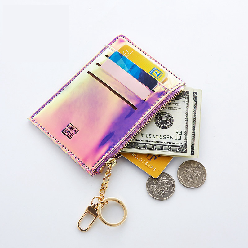 Women laser Business Bank Credit ID Card Holder Cover Travel Bank Bus Credit Card Keyring Key Simple Wallet Chain Card Holder, Brown;gray
Women laser Business Bank Credit ID Card Holder Cover Travel Bank Bus Credit Card Keyring Key Simple Wallet Chain Card Holder, Brown;gray
