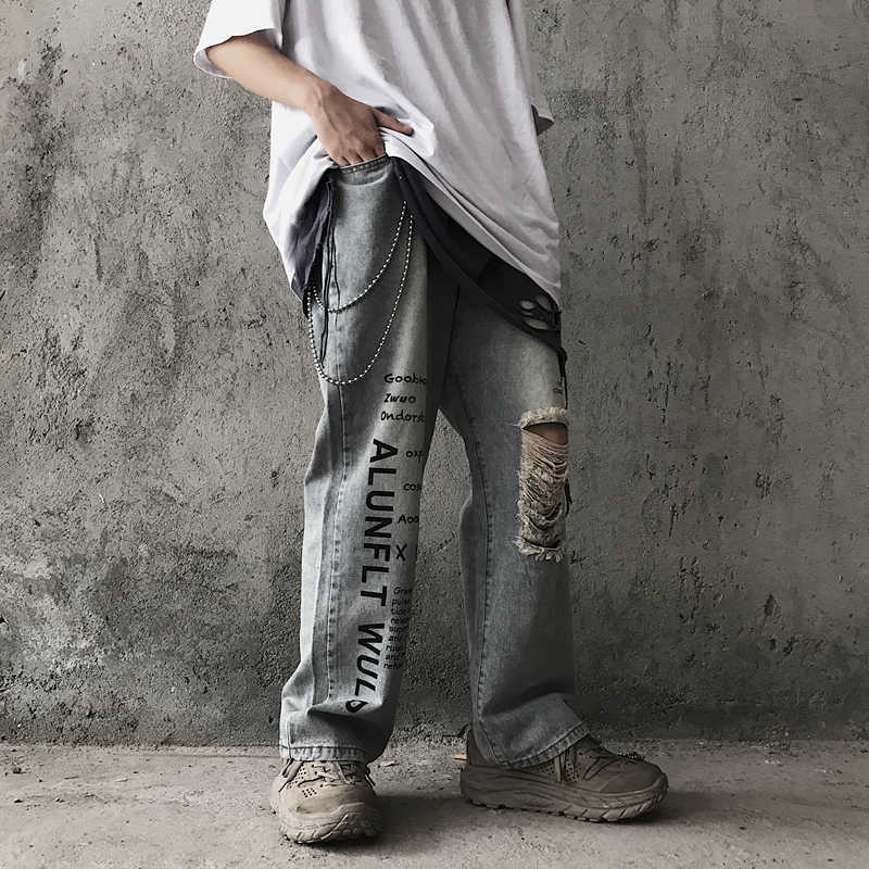 Korea Harajuku Vinagte streewear hip-hop letter torn hole denim straight pants women fashion loose solid casual female jeans 210608, Blue
Korea Harajuku Vinagte streewear hip-hop letter torn hole denim straight pants women fashion loose solid casual female jeans 210608, Blue