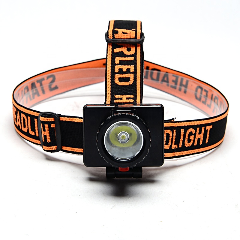 Portable Working Head Lamp 1W Mini LED Headlamp Emergency Lighting