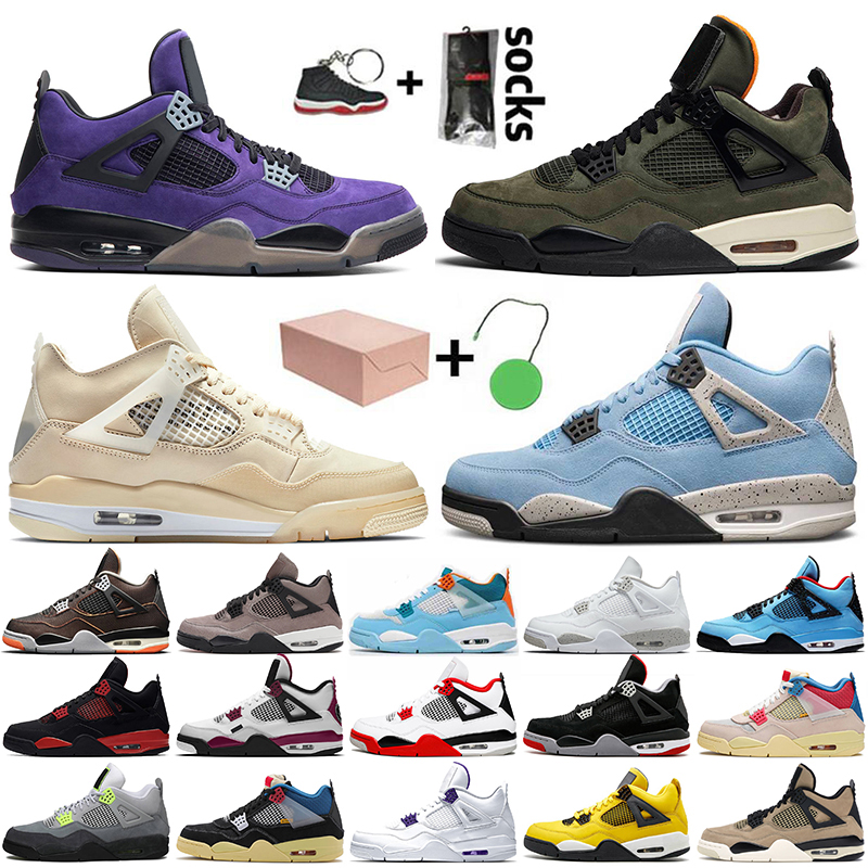 With Box Basketball Shoes Jumpman 4 4s Mens Trainers Women Sneakers Travis Scotts Purple Undefeated Sail University Blue White Oreo Bred OFF, A19 what the 40-47
With Box Basketball Shoes Jumpman 4 4s Mens Trainers Women Sneakers Travis Scotts Purple Undefeated Sail University Blue White Oreo Bred OFF, A19 what the 40-47