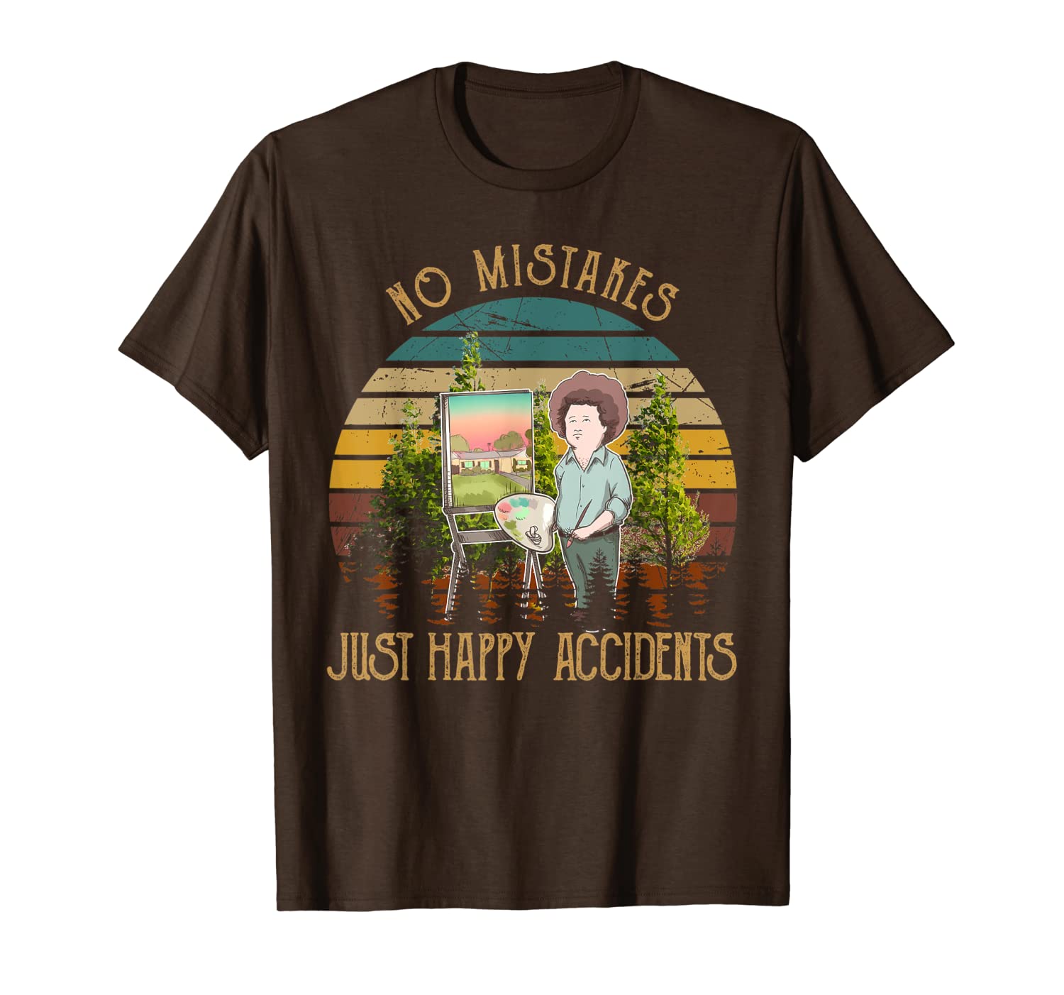 Vintage Bob Tees Ross Funny No Mistakes Just Happy Accidents T-Shirt, Mainly pictures
Vintage Bob Tees Ross Funny No Mistakes Just Happy Accidents T-Shirt, Mainly pictures