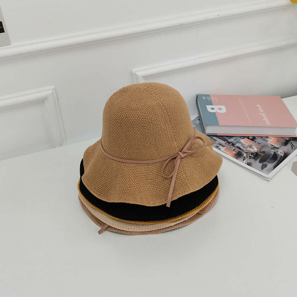 Straw hat female summer fine Crochet leisure foldable sun beach travel seaside Korean version, Blue;gray
Straw hat female summer fine Crochet leisure foldable sun beach travel seaside Korean version, Blue;gray