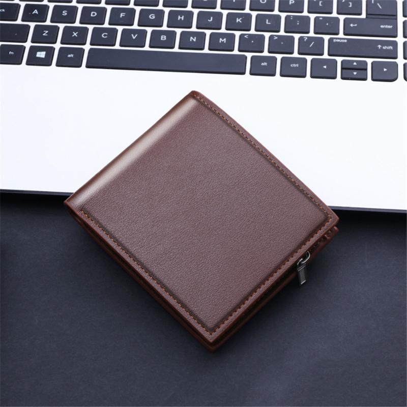 Card Holders Fashion Pu Men Short Wallet Coin Purse Black Coffee Color Men'S With Zipper Pouch Id Holder, Coffee-2
Card Holders Fashion Pu Men Short Wallet Coin Purse Black Coffee Color Men'S With Zipper Pouch Id Holder, Coffee-2