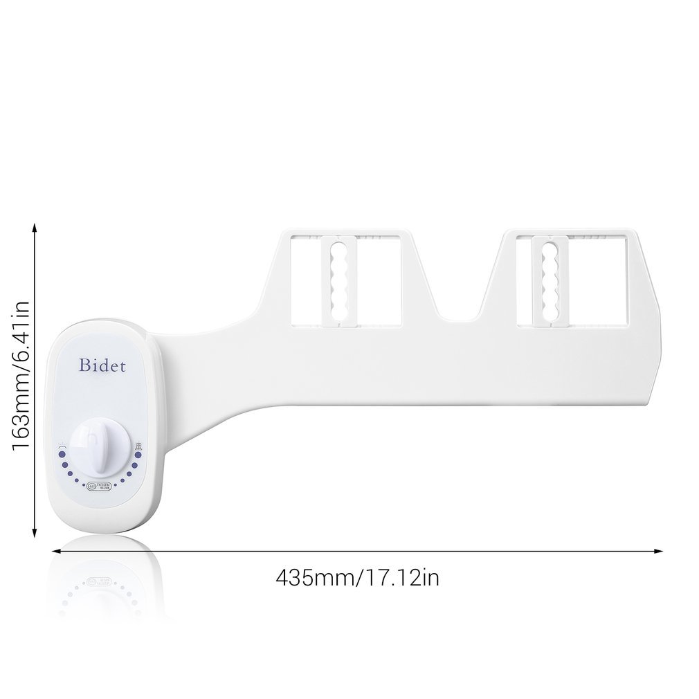 Single Nozzle Non-Electrical Manual Bathroom Toilet Bidet Seat Attachment Verse Water Shoemaker Bidet Spuit Flusher