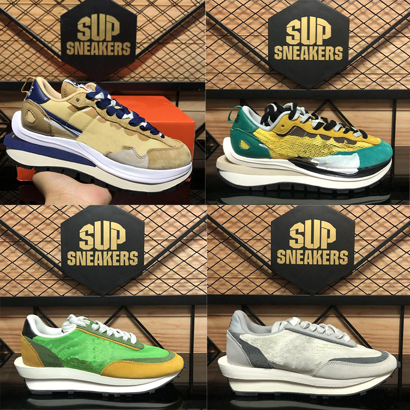 2021 New Fashion Brand Vaporwaffle X LDV Waffle Running shoes Daybreak Dark Iris Sesame Blue Void BlackSacai Royal Fuchsia Men Women Tour Yellow Sports Shoe
2021 New Fashion Brand Vaporwaffle X LDV Waffle Running shoes Daybreak Dark Iris Sesame Blue Void BlackSacai Royal Fuchsia Men Women Tour Yellow Sports Shoe