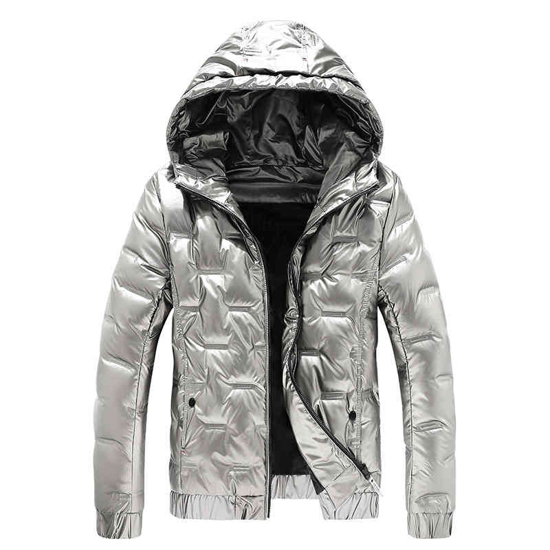cotton men's leather winter korean down cotton padded cloth slim handsome bright face coat, Black
cotton men's leather winter korean down cotton padded cloth slim handsome bright face coat, Black