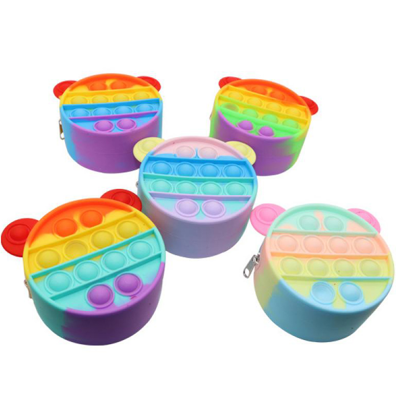 Rainbow Coin Purse Pops Push Bubble Fidget Toys Adult Stress Relief Squeeze Toy Antistress Decompression Soft Squishy Kids christmas Gifts
Rainbow Coin Purse Pops Push Bubble Fidget Toys Adult Stress Relief Squeeze Toy Antistress Decompression Soft Squishy Kids christmas Gifts