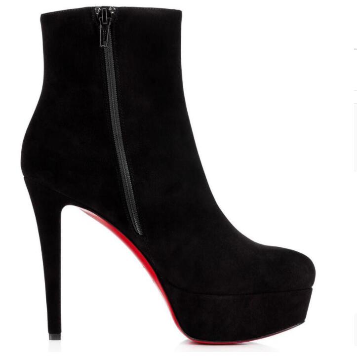 Winter Fashion Brands Woman Red Bottom Boots Bianca Botta Ankle Boot Reds Sole High Heels Platform Black suede pumps Lady Booties Wedding Party
Winter Fashion Brands Woman Red Bottom Boots Bianca Botta Ankle Boot Reds Sole High Heels Platform Black suede pumps Lady Booties Wedding Party