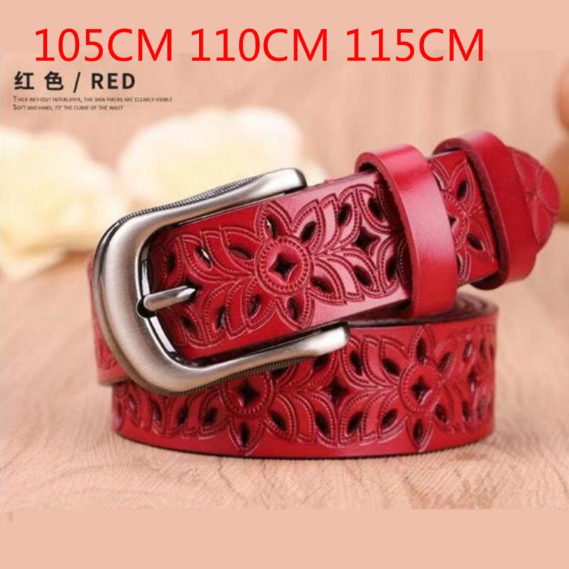 Belts 2021 Red Woman Second Layer Cowskin Belt Design Genuine Leather Vintage Pin Buckle Strap Jeans Accessories 105cm 115cm, White
Belts 2021 Red Woman Second Layer Cowskin Belt Design Genuine Leather Vintage Pin Buckle Strap Jeans Accessories 105cm 115cm, White