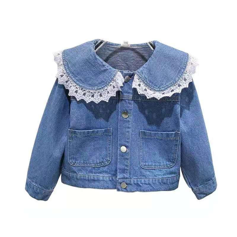 Jackets 2021 Autumn 3 4 6 7-10Years Teenager Children Jeans Baby Casual Kids Sweet Lace Patchwork Neck Denim Coats For Girls, Blue;gray
Jackets 2021 Autumn 3 4 6 7-10Years Teenager Children Jeans Baby Casual Kids Sweet Lace Patchwork Neck Denim Coats For Girls, Blue;gray