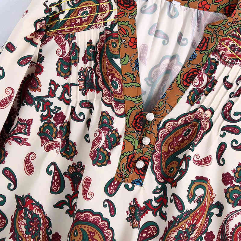 PUWD Oversize Women Soft Cotton V Neck Blouse Spring-autumn Fashion Ladies Chinese Style Shirt Female Loose Top 210522