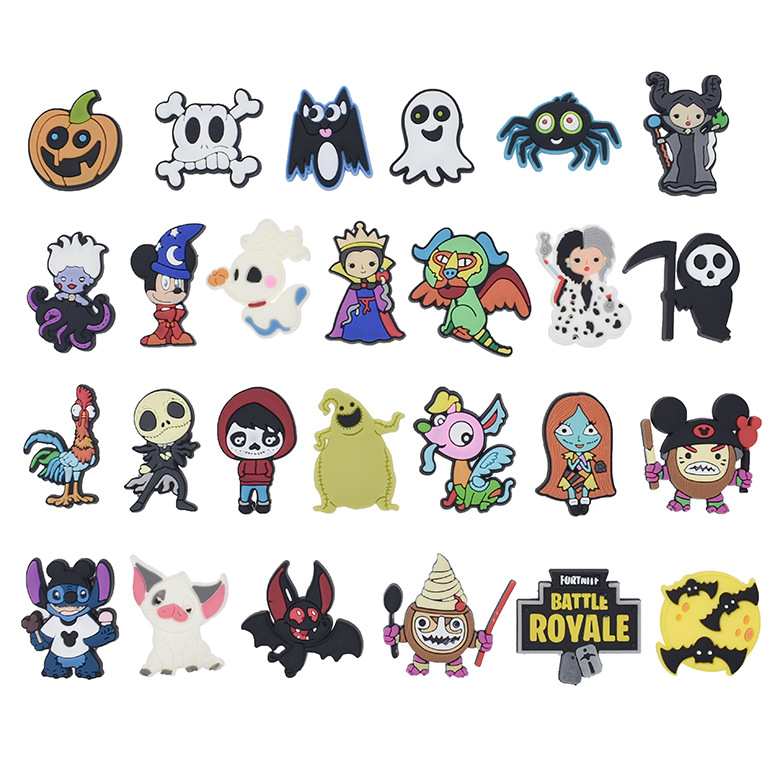 accessories Black cute cartoon Halloween PVC Charms Shoe Buckles Boy Girls Fit Bracelets Croc JIBZ Wristband kids Gift, White;pink
accessories Black cute cartoon Halloween PVC Charms Shoe Buckles Boy Girls Fit Bracelets Croc JIBZ Wristband kids Gift, White;pink