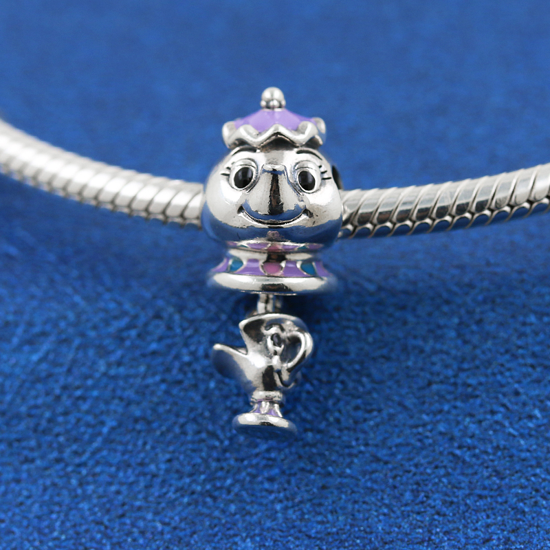 925 Sterling Silver Lovely Potts Dangle Charm Bead Fits All European Style Jewelry Bracelets Necklaces
925 Sterling Silver Lovely Potts Dangle Charm Bead Fits All European Style Jewelry Bracelets Necklaces
