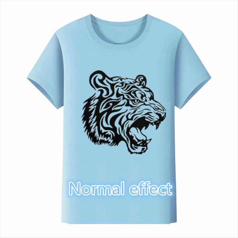 cotton childrens cartoon colorful reflective tiger summer wear round neck multi color fashion, Blue
cotton childrens cartoon colorful reflective tiger summer wear round neck multi color fashion, Blue