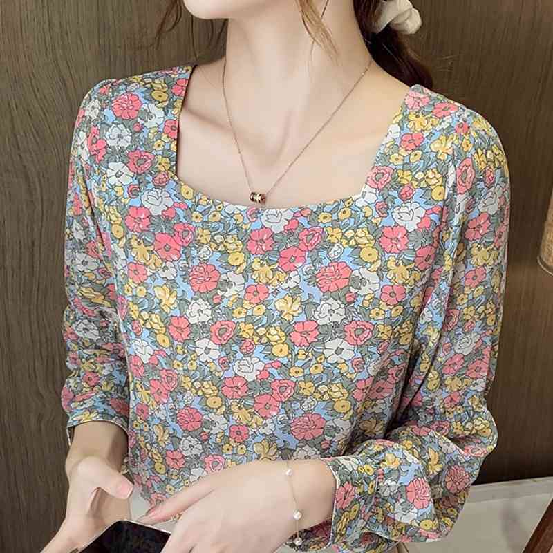 Autumn Long Sleeve Print Chiffon Blouse Shirt Tops Women Blouse Women Blusas Mujer De Moda Women Blouses Shirts Blusa D580 210602, Blue
Autumn Long Sleeve Print Chiffon Blouse Shirt Tops Women Blouse Women Blusas Mujer De Moda Women Blouses Shirts Blusa D580 210602, Blue