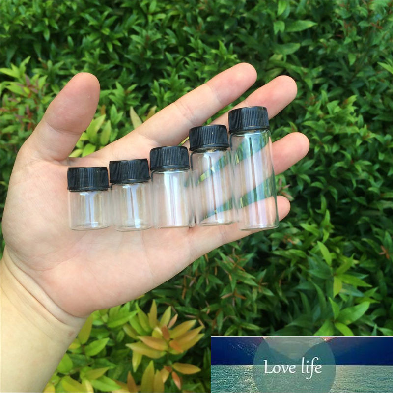Diameter 22mm Clear Glass Jars Black Plastic Cap 5ml 6ml 7ml 10ml 14ml Vitreous Crafts Essential Oil Bottle Perfume Vials 
Diameter 22mm Clear Glass Jars Black Plastic Cap 5ml 6ml 7ml 10ml 14ml Vitreous Crafts Essential Oil Bottle Perfume Vials