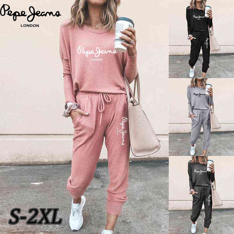Women's Winter Suit Pepe Printed Trend Pattern Two-piece Sports Pullover Solid Color Casual Fashion Women's Tracksuit 211108, Watermelon red
Women's Winter Suit Pepe Printed Trend Pattern Two-piece Sports Pullover Solid Color Casual Fashion Women's Tracksuit 211108, Watermelon red