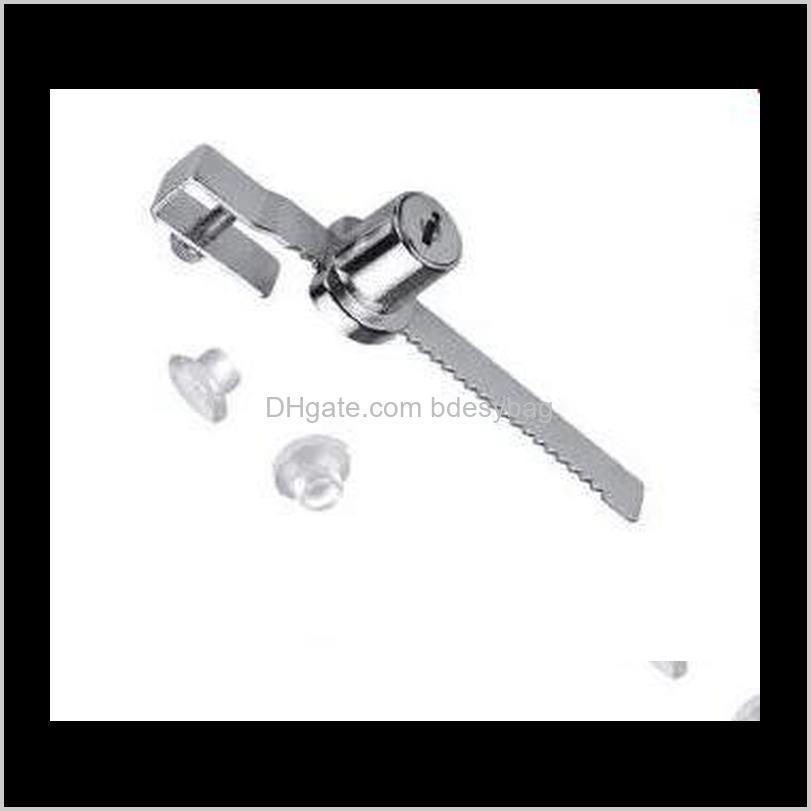 Locks Hardware Building Supplies Home & Gardenshowcase Door Lock+ Key Der Case Showcase Glass 5Sets Display Cabinet Sliding Drop Delivery 202
Locks Hardware Building Supplies Home & Gardenshowcase Door Lock+ Key Der Case Showcase Glass 5Sets Display Cabinet Sliding Drop Delivery 202