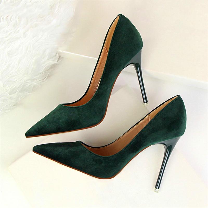 Dress Shoes Drop 9 Colors Classics Women's Shallow Office Arrival Concise Solid Flock Pointed Toe Women Pumps Fashion, Black
Dress Shoes Drop 9 Colors Classics Women's Shallow Office Arrival Concise Solid Flock Pointed Toe Women Pumps Fashion, Black