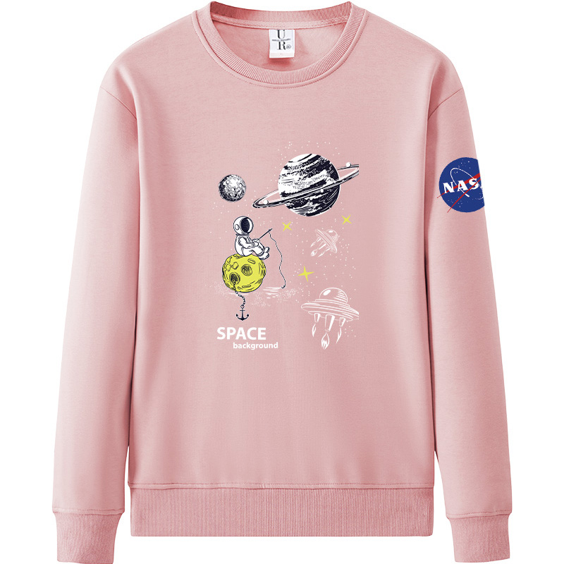 NASA Hoodie Long Sleeve Hooded Couple Sweater Crew neck Pullover Men Women Plus Size 282, Gray 1
NASA Hoodie Long Sleeve Hooded Couple Sweater Crew neck Pullover Men Women Plus Size 282, Gray 1
