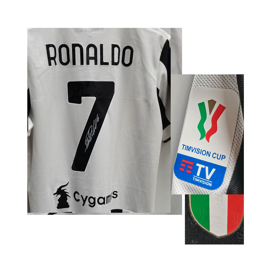American College Football 2021 Playe issue Ronaldo Signature maillot Final Coppa Italia Tim Cup Jersey, Player version tim cup
American College Football 2021 Playe issue Ronaldo Signature maillot Final Coppa Italia Tim Cup Jersey, Player version tim cup