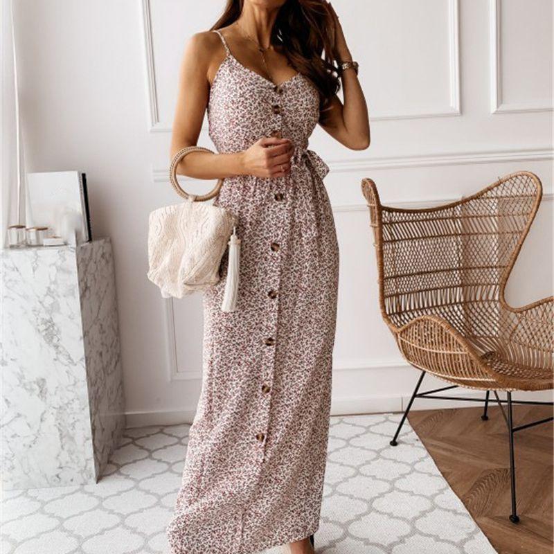 Casual Dresses Boho Sexy Floral Dress Summer Vintage Sundress Female Beach Midi Button Backless V Neck Striped Women 2021, Black
Casual Dresses Boho Sexy Floral Dress Summer Vintage Sundress Female Beach Midi Button Backless V Neck Striped Women 2021, Black