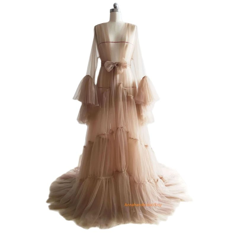Wraps & Jackets Champagn Maternity Dresseswith Belt Long Sleeve Gown For Poshoot Boudoir Lingerie Bathrobe Nightwear Baby Shower, Pink
Wraps & Jackets Champagn Maternity Dresseswith Belt Long Sleeve Gown For Poshoot Boudoir Lingerie Bathrobe Nightwear Baby Shower, Pink