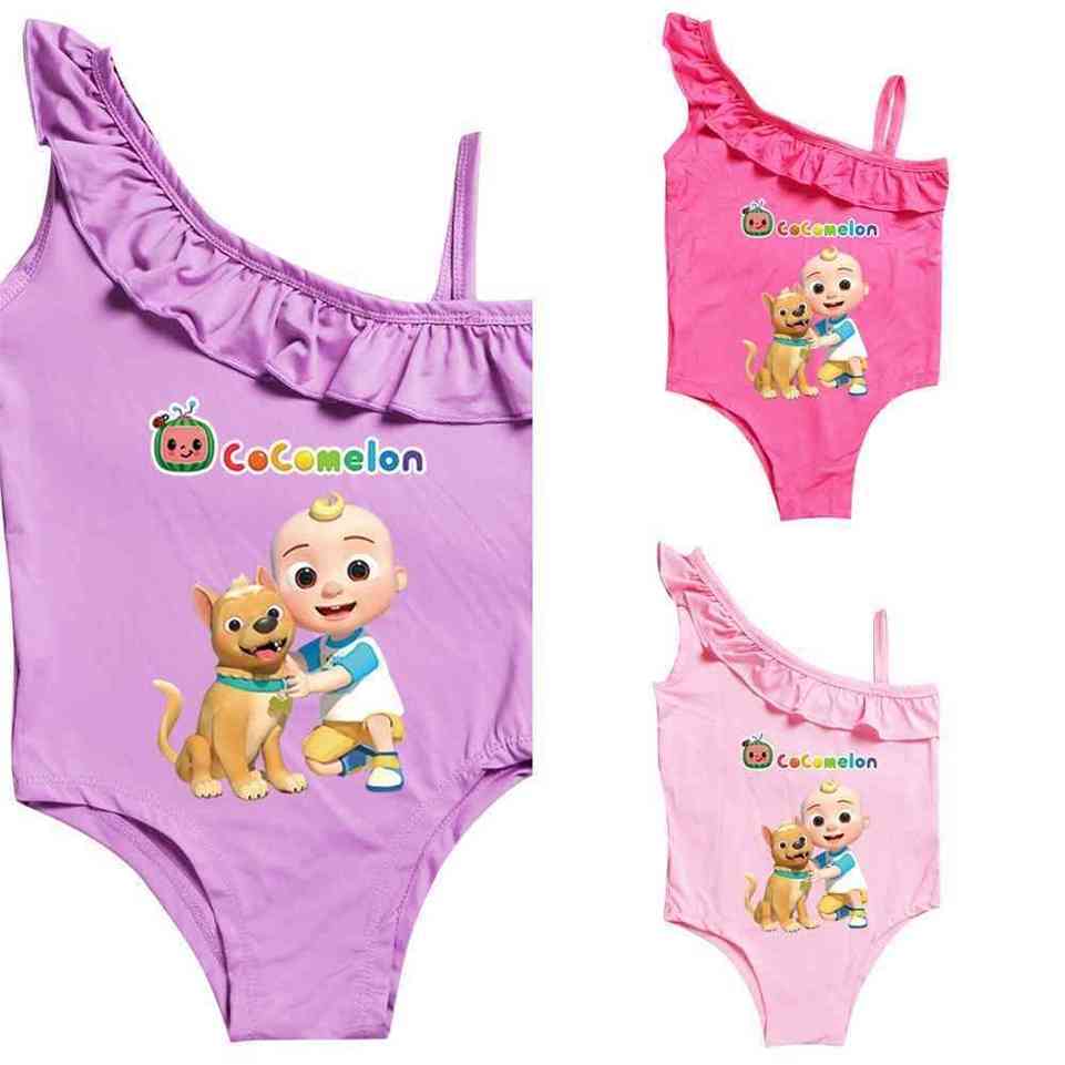 Cocomelon Bikinis Baby Girls One-piece Swimsuit Summer Cartoon Bathing Suits Beach Ruffle Swimwear Children Beachwear Bodysuits G4YHBQY, Black
Cocomelon Bikinis Baby Girls One-piece Swimsuit Summer Cartoon Bathing Suits Beach Ruffle Swimwear Children Beachwear Bodysuits G4YHBQY, Black