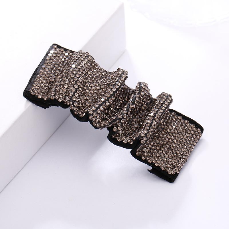 Hair Clips & Barrettes Full Drill Cloth Clip Ornament Female 2021 Fashion Temperament Joker Character Set Auger Side Clamp, Golden;silver
Hair Clips & Barrettes Full Drill Cloth Clip Ornament Female 2021 Fashion Temperament Joker Character Set Auger Side Clamp, Golden;silver