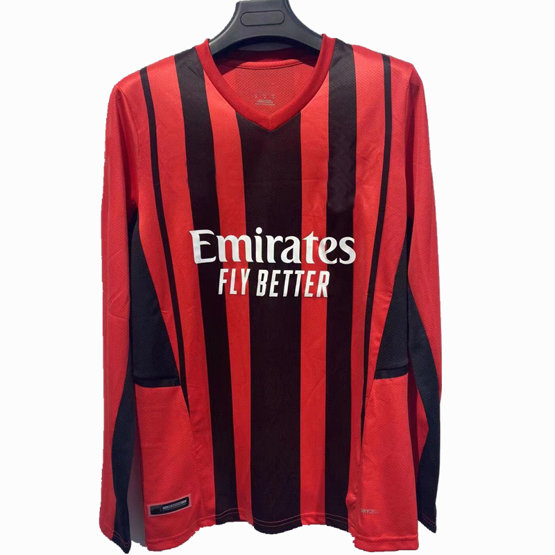 2021 2022 AC long sleeve Soccer Jerseys IBRAHIMOVIC THEO MESSIAS TONALI BENNACER GIROUD A.REBIC KESSIE KJÆR S.CASTILLEJO BRAHIM Milan football full shirt, Home long sleeve
2021 2022 AC long sleeve Soccer Jerseys IBRAHIMOVIC THEO MESSIAS TONALI BENNACER GIROUD A.REBIC KESSIE KJÆR S.CASTILLEJO BRAHIM Milan football full shirt, Home long sleeve