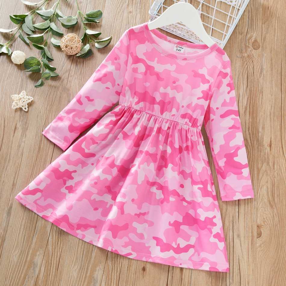 Toddler Girl Camouflage Dress 210528