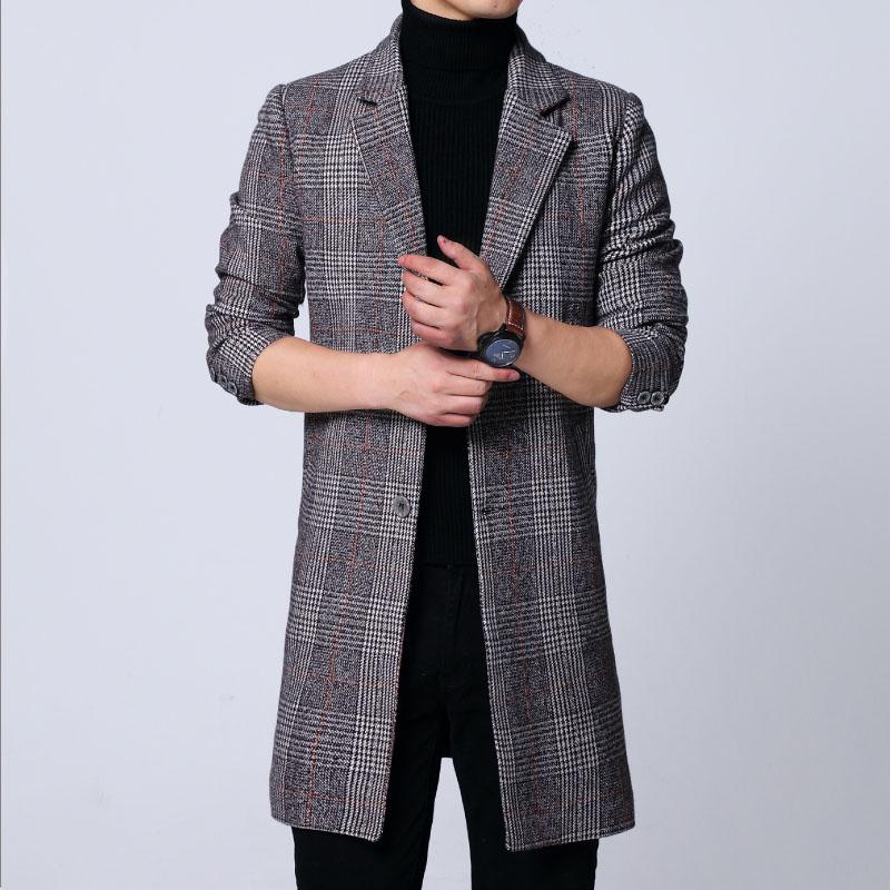 Men's Trench Coats ISurvivor 2021 Windbreaker Jacket Autumn Coat Casual Plaid Clothing Long Fashion Section, Gray
Men's Trench Coats ISurvivor 2021 Windbreaker Jacket Autumn Coat Casual Plaid Clothing Long Fashion Section, Gray