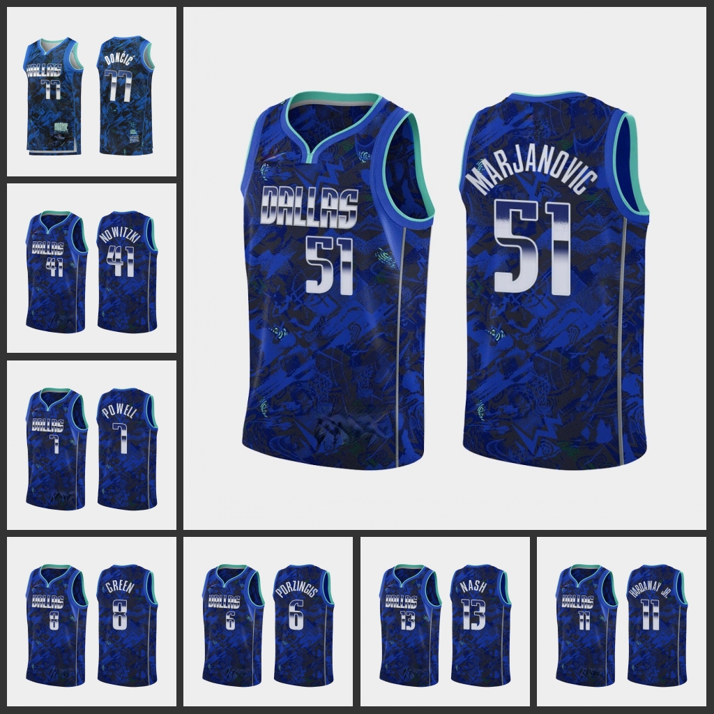 DallasMavericksMen Luka Doncic Boban Marjanovic Dirk Nowitzki Rookie of the Year Select Series Royal Jersey, 11
DallasMavericksMen Luka Doncic Boban Marjanovic Dirk Nowitzki Rookie of the Year Select Series Royal Jersey, 11