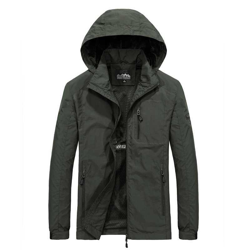 Men's Windbreaker Jackets Waterproof Military Hooded Water Proof Wind Breaker Casual Coat Male Clothing Autumn Jackets Men 210707, Khaki
Men's Windbreaker Jackets Waterproof Military Hooded Water Proof Wind Breaker Casual Coat Male Clothing Autumn Jackets Men 210707, Khaki