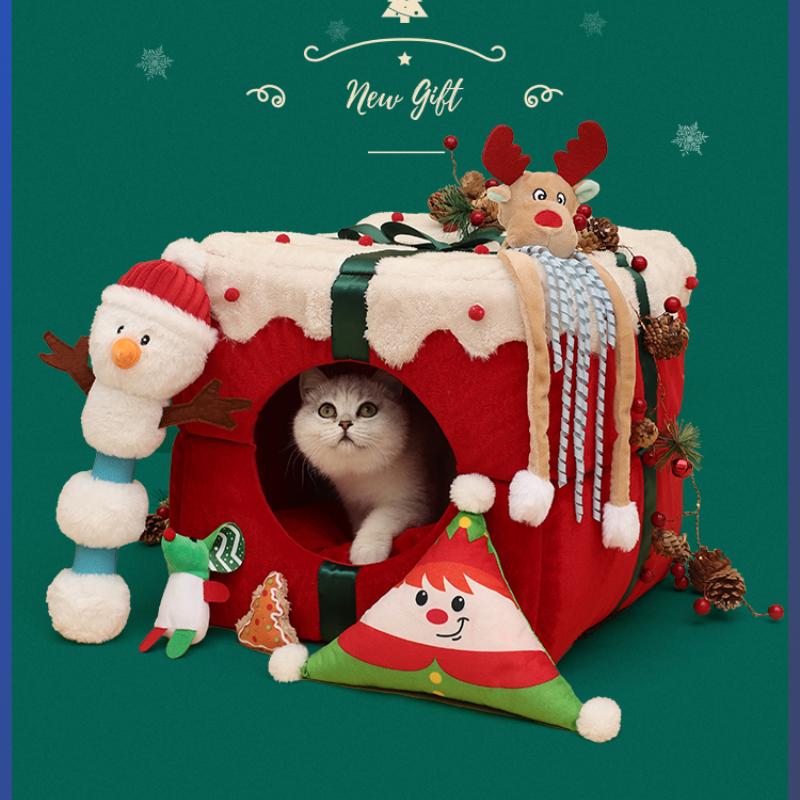 Kennels & Pens Gift Box Cat Nest Dog Kennel Spring And Summer Warm Closed House Four Seasons Universal Villa Supplies
Kennels & Pens Gift Box Cat Nest Dog Kennel Spring And Summer Warm Closed House Four Seasons Universal Villa Supplies
