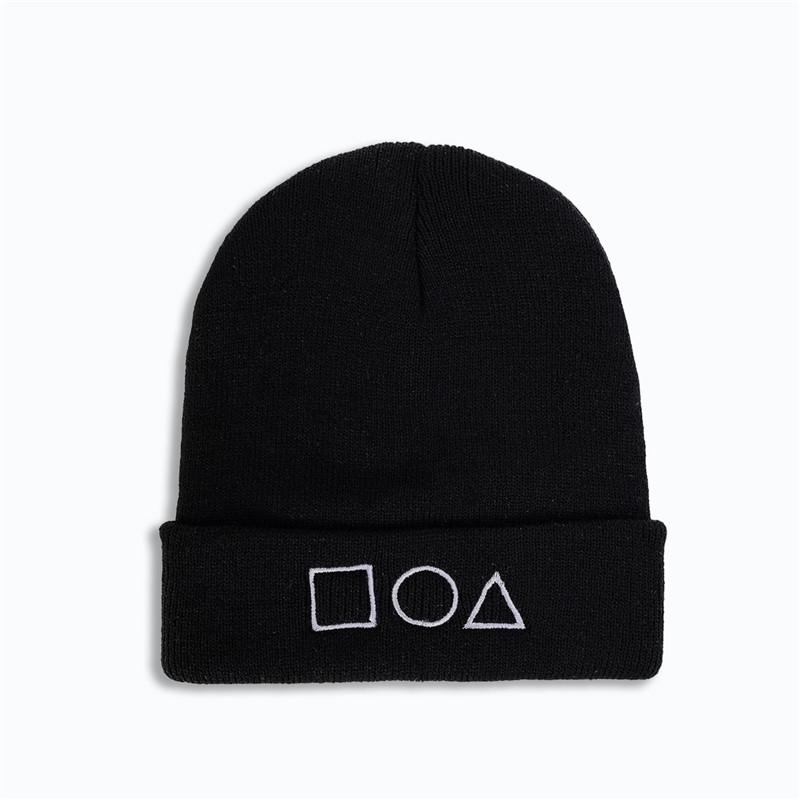 Beanies LDSLYJR 2021 Winter Acrylic Geometric Embroidery Thicken Knitted Hat Warm Skullies Cap Beanie For Men And Women 164
Beanies LDSLYJR 2021 Winter Acrylic Geometric Embroidery Thicken Knitted Hat Warm Skullies Cap Beanie For Men And Women 164
