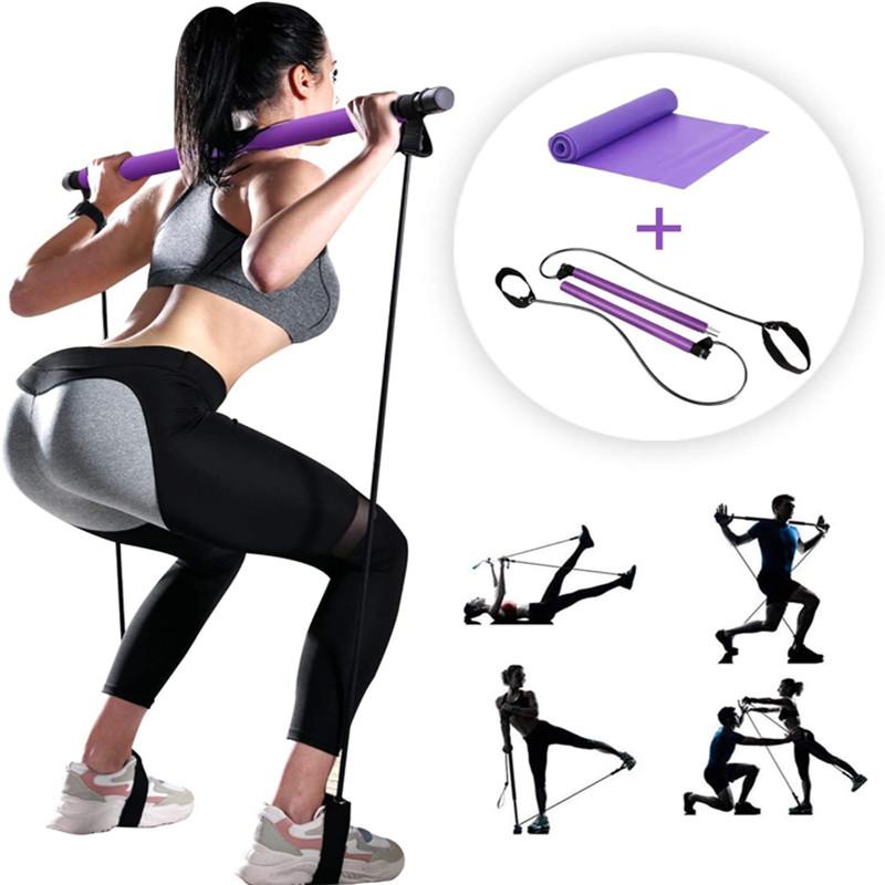 Resistance Bands Lezyan Fitness Yoga Pilates Bar Stick Crossfit Trainer Pull Rods Rope Portable Home Gym Body Workout
Resistance Bands Lezyan Fitness Yoga Pilates Bar Stick Crossfit Trainer Pull Rods Rope Portable Home Gym Body Workout