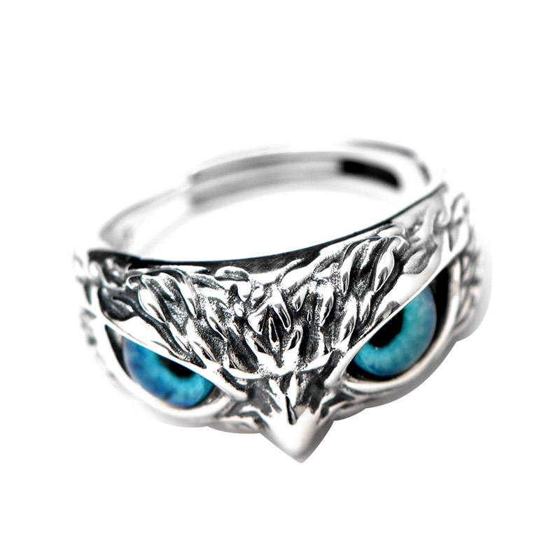 Cluster Retro Cute Simple Design Owl Ring Multicolor Eyes Silver Color Men Women Engagement Wedding Rings Jewelry Gifts Resizable
Cluster Retro Cute Simple Design Owl Ring Multicolor Eyes Silver Color Men Women Engagement Wedding Rings Jewelry Gifts Resizable