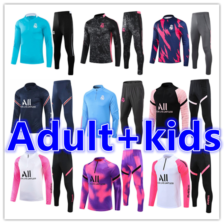 20 21 Real Madrid jersey men + kids tracksuit football tracksuits kits 2021 2022 soccer training suit jogging jacket sets futbol survetement foot
20 21 Real Madrid jersey men + kids tracksuit football tracksuits kits 2021 2022 soccer training suit jogging jacket sets futbol survetement foot