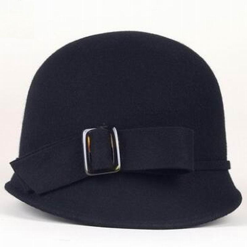 Stingy Brim Hats England Style Ladies Wool Black White Flower Felt Hat Fashion Women Maison Michel Cloche Cap
Stingy Brim Hats England Style Ladies Wool Black White Flower Felt Hat Fashion Women Maison Michel Cloche Cap