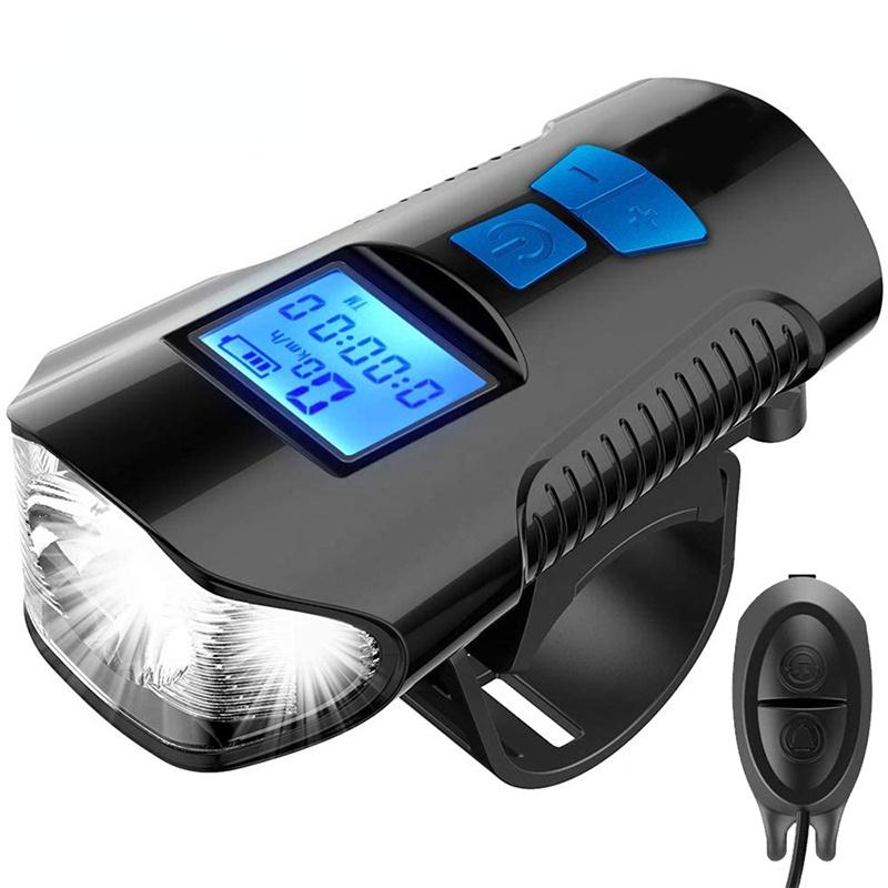 Night Lights Waterproof Bicycle Light USB Rechargeable Bike Outdoor Accessories Computer LCD Speedometer Cycling Head Horn 6 Modes
Night Lights Waterproof Bicycle Light USB Rechargeable Bike Outdoor Accessories Computer LCD Speedometer Cycling Head Horn 6 Modes