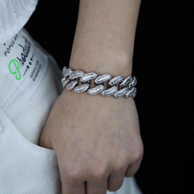 Link, Chain Drop Ship Women Men Boy Hip Hop Bracelet With 5A Cz Paved Cuban Heavy Bangles Jewelry Plated Gold Silver Color
Link, Chain Drop Ship Women Men Boy Hip Hop Bracelet With 5A Cz Paved Cuban Heavy Bangles Jewelry Plated Gold Silver Color
