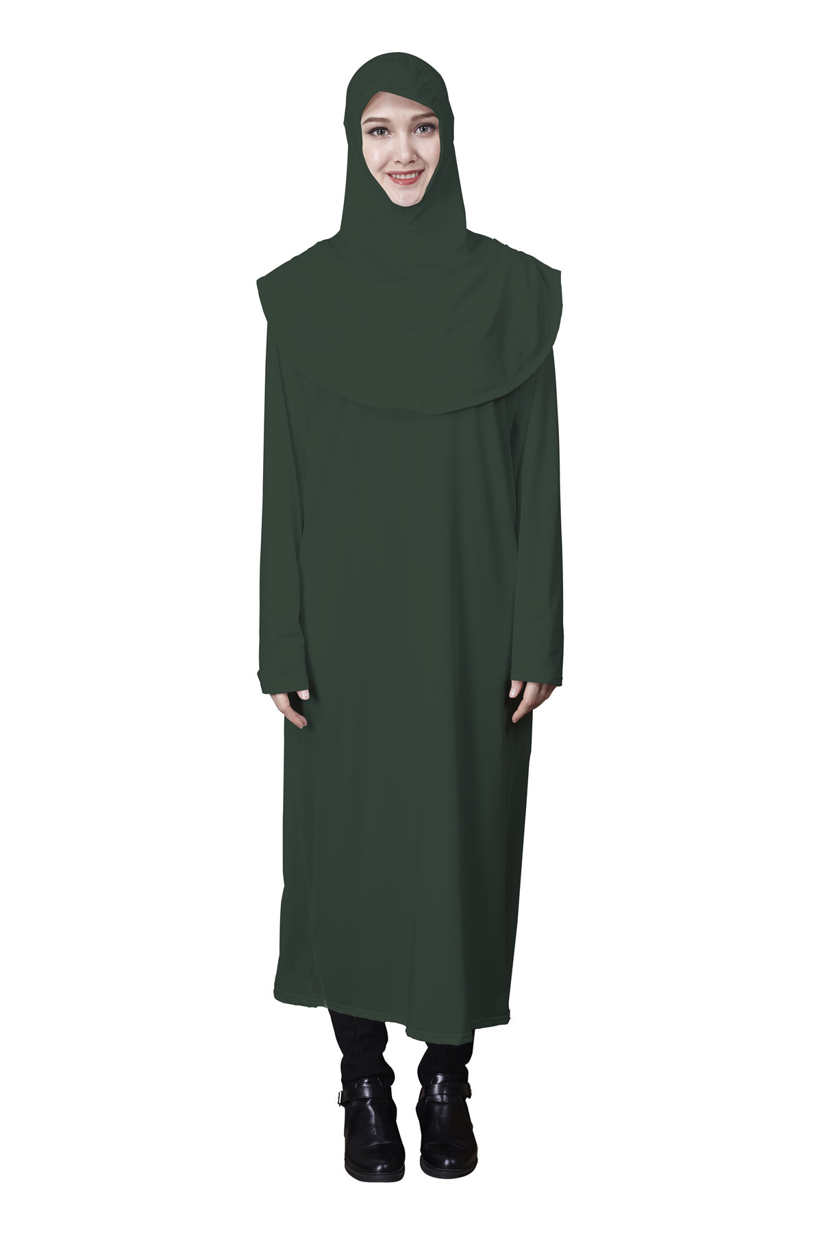 Ramadan Muslim Prayer Garment Dress Women Islam Clothing Robe Dubai Turkey Namaz Long Thobe Full Cover Jurken Abaya Hijab Dress
Ramadan Muslim Prayer Garment Dress Women Islam Clothing Robe Dubai Turkey Namaz Long Thobe Full Cover Jurken Abaya Hijab Dress